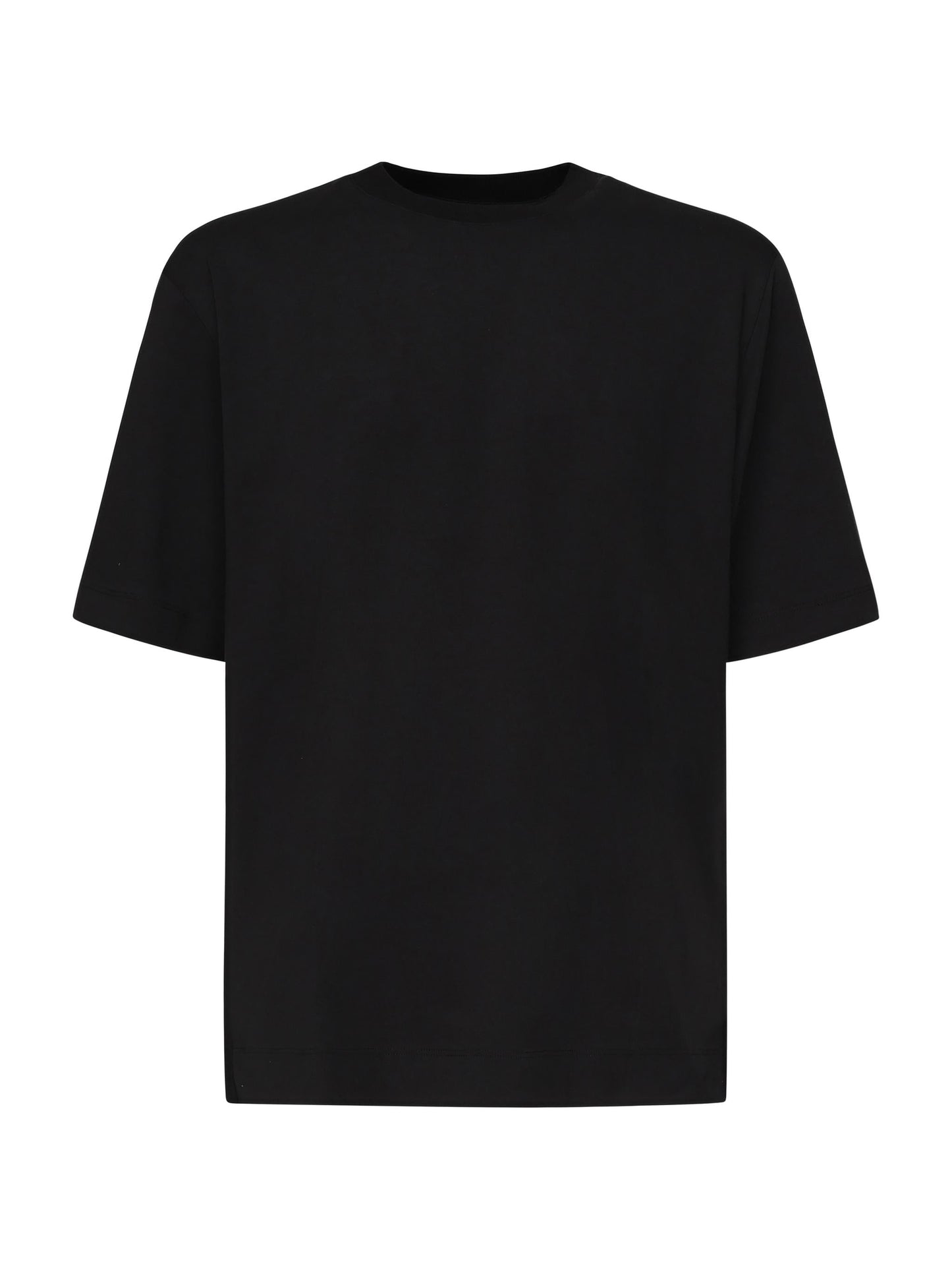 T-shirt in cotone e seta