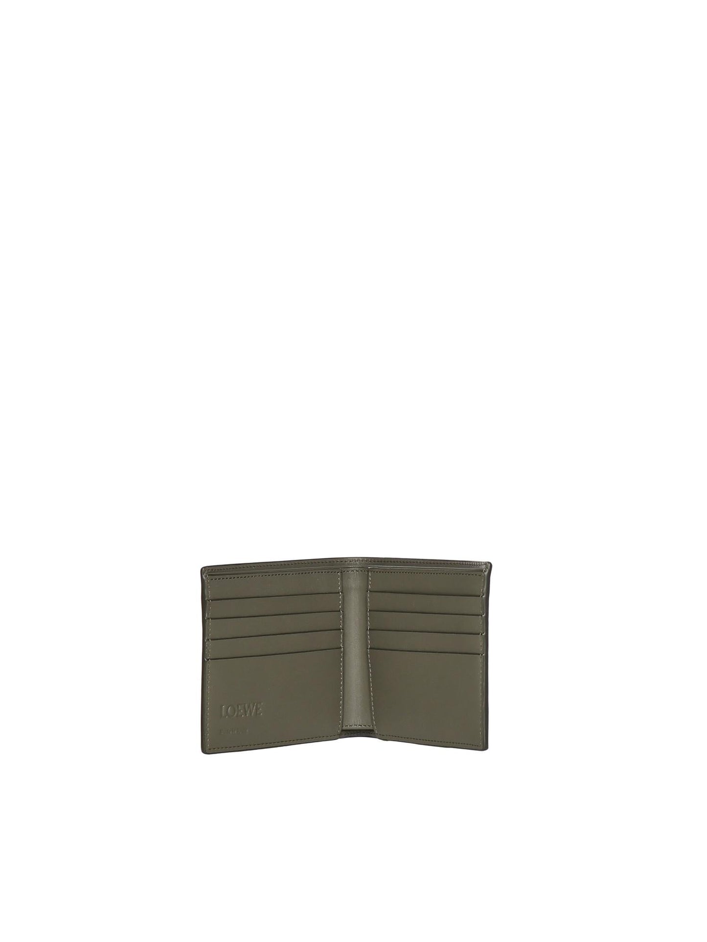 Portafoglio bifold in pelle di vitello