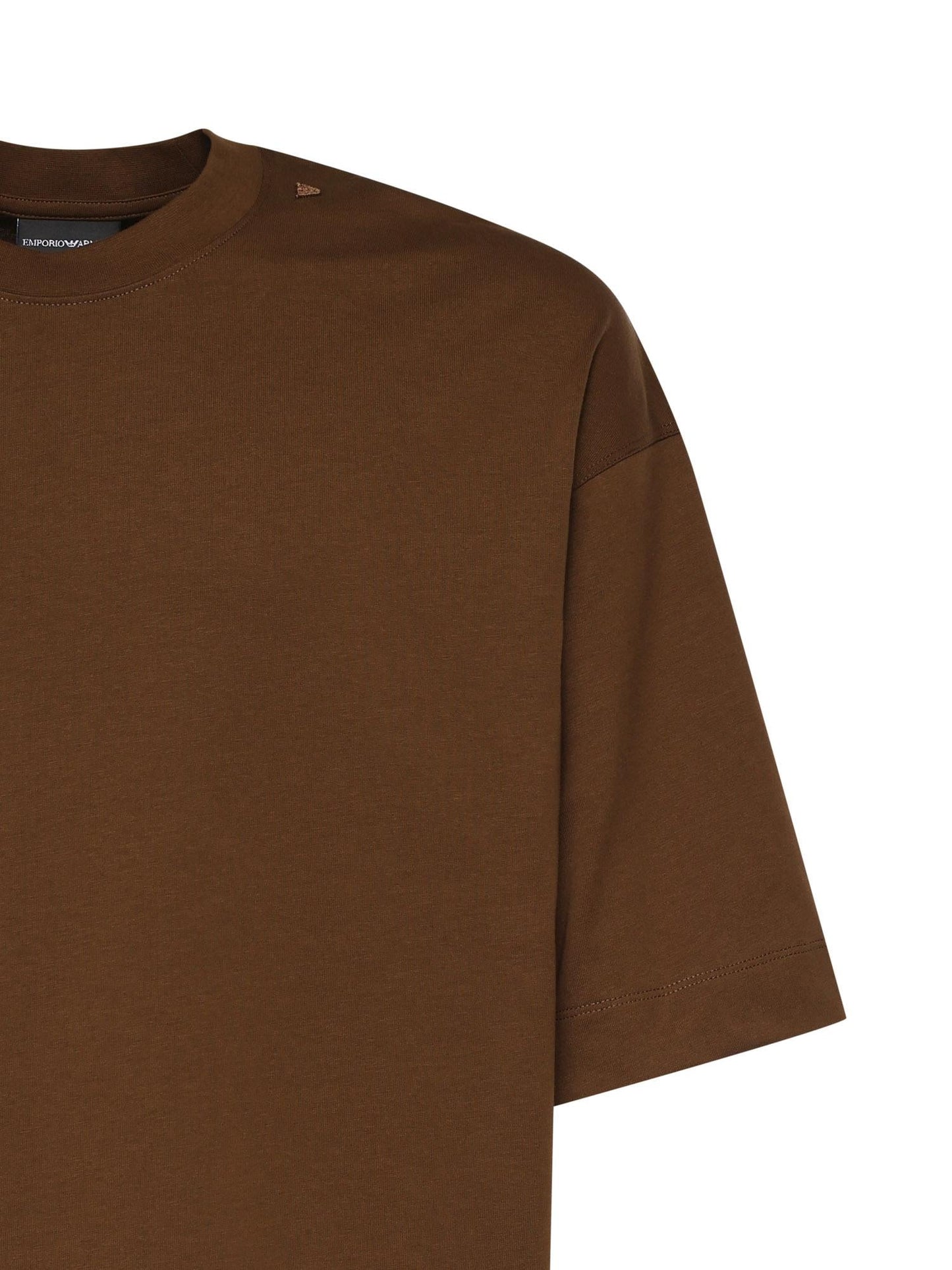 T-shirt in jersey con logo
