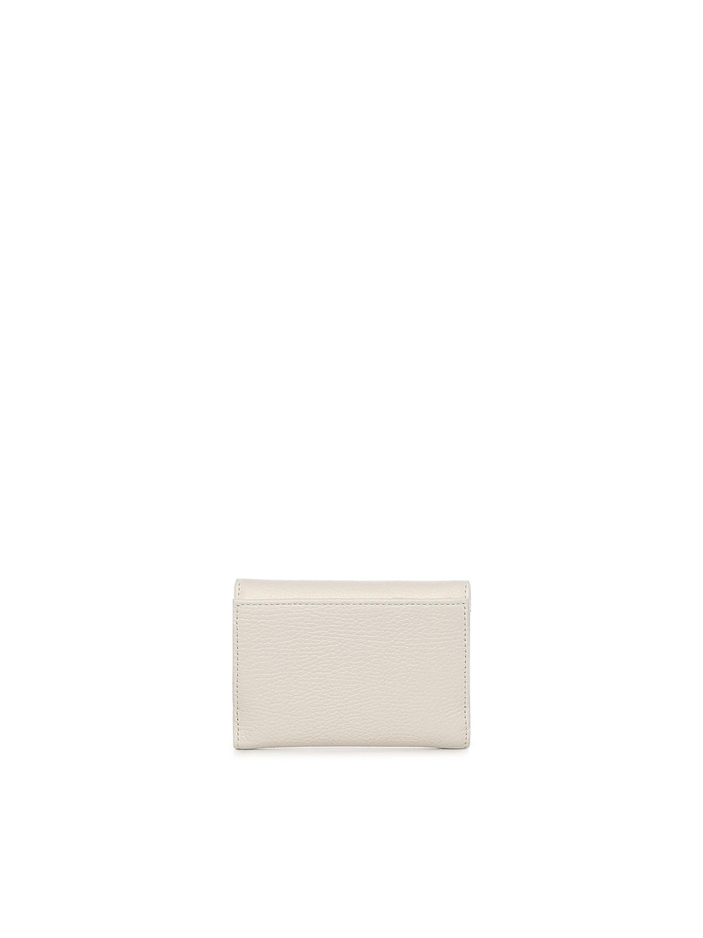 Portafoglio Metallic medium in pelle