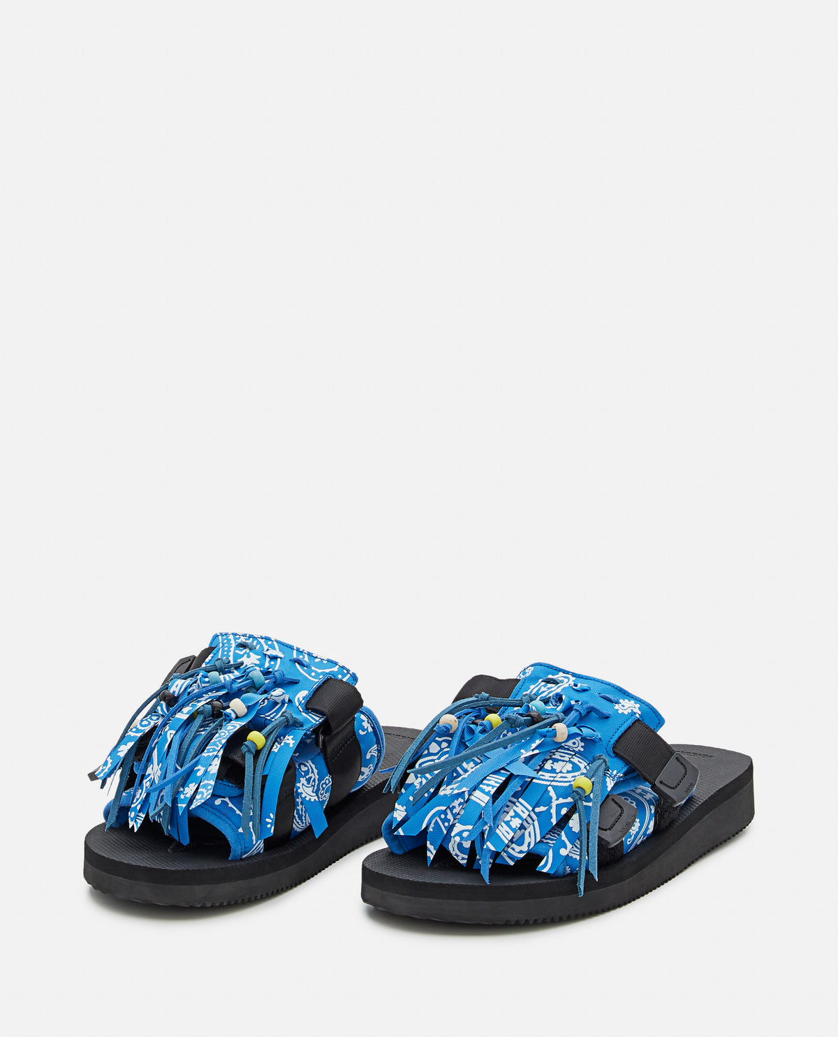 SUICOKE X ALANUI MOTO FRINGED SLIPPERS