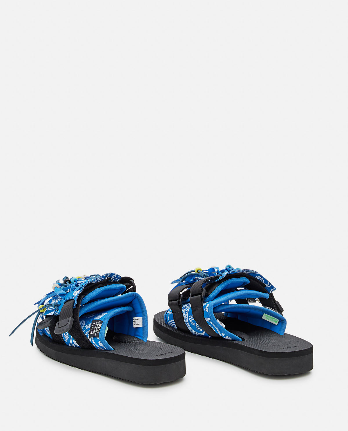 SUICOKE X ALANUI MOTO FRINGED SLIPPERS