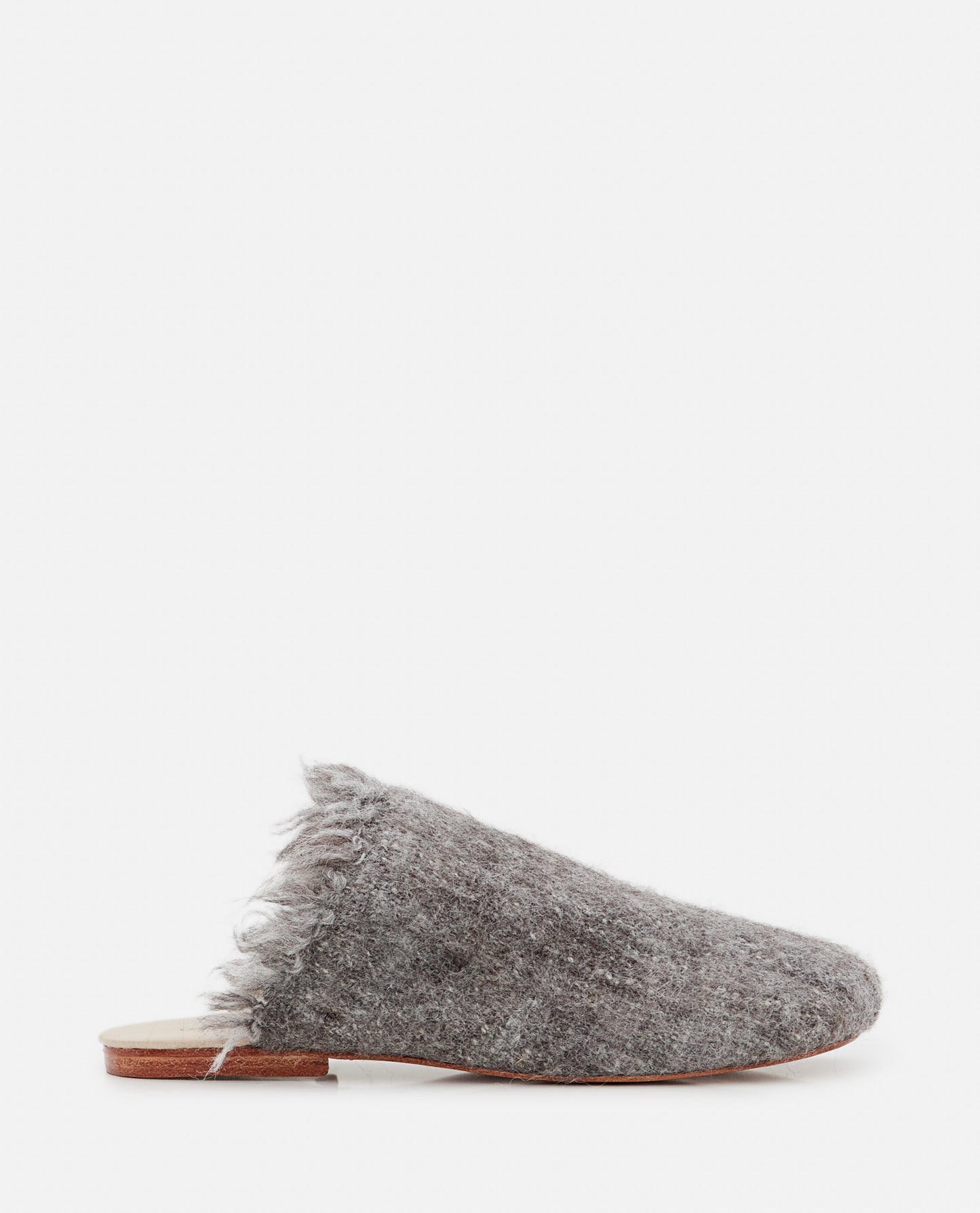 FRINGED ETAMINE SLIPPERS