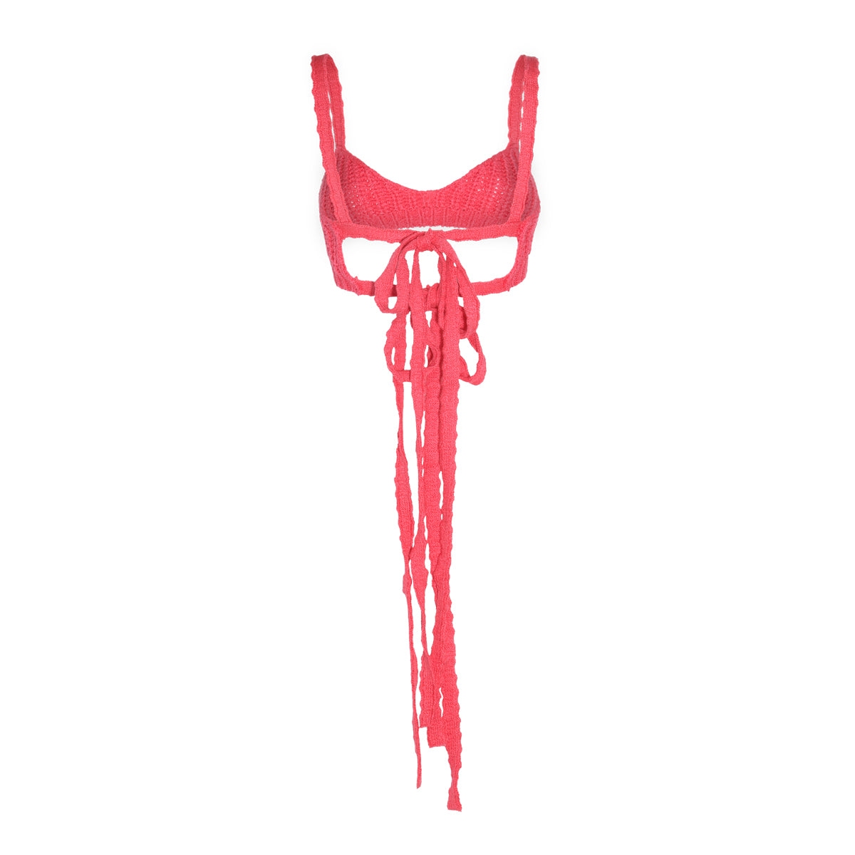 PINK WOOL PALM SPRINGS TOP