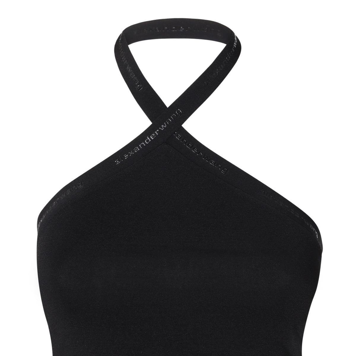 BLACK STRETCH CUT OUT MINI DRESS