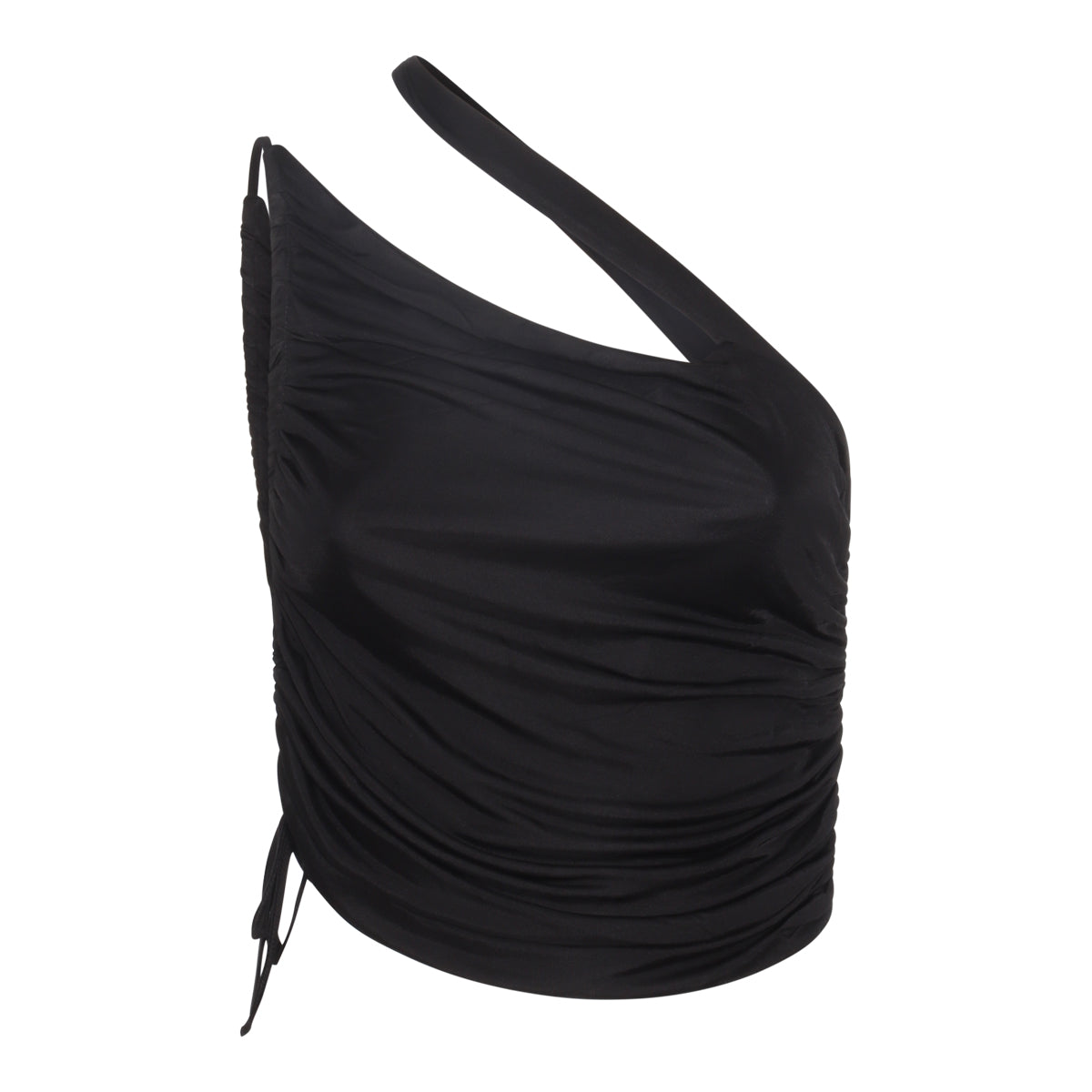 BLACK VISCOSE TOP