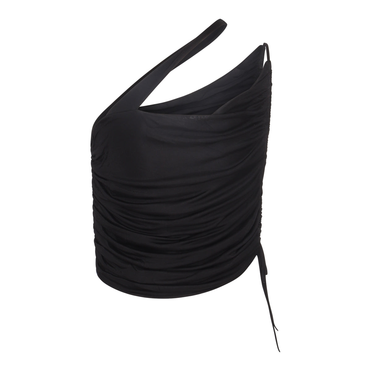 BLACK VISCOSE TOP