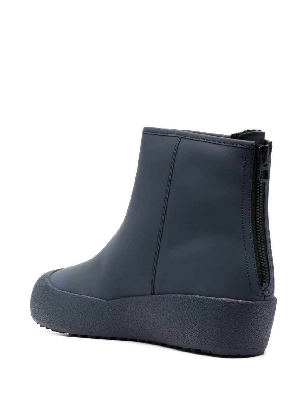 MIDNIGHT BLUE LEATHER BERNINA BOOTS