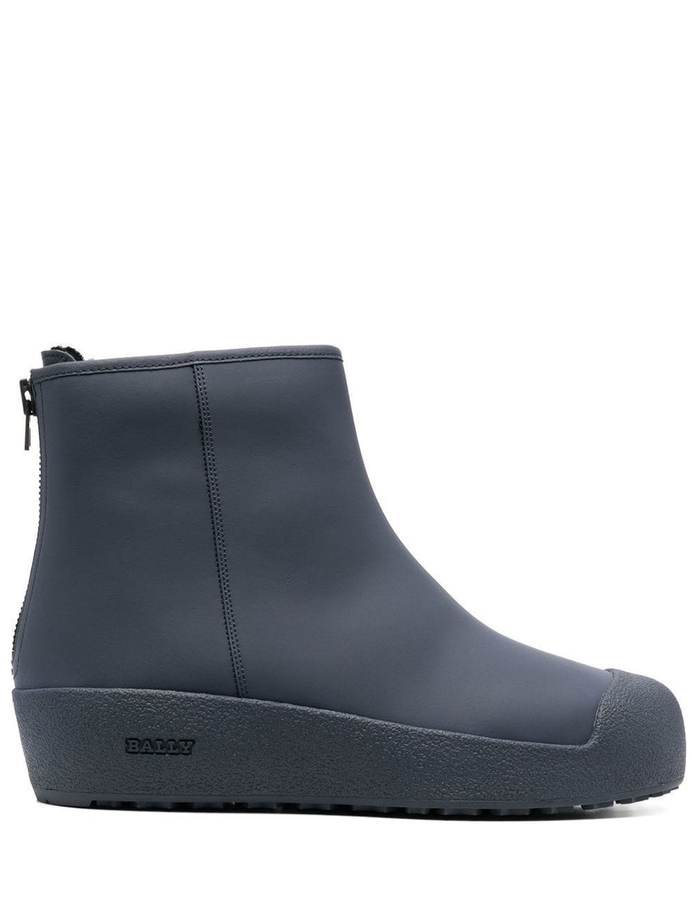MIDNIGHT BLUE LEATHER BERNINA BOOTS