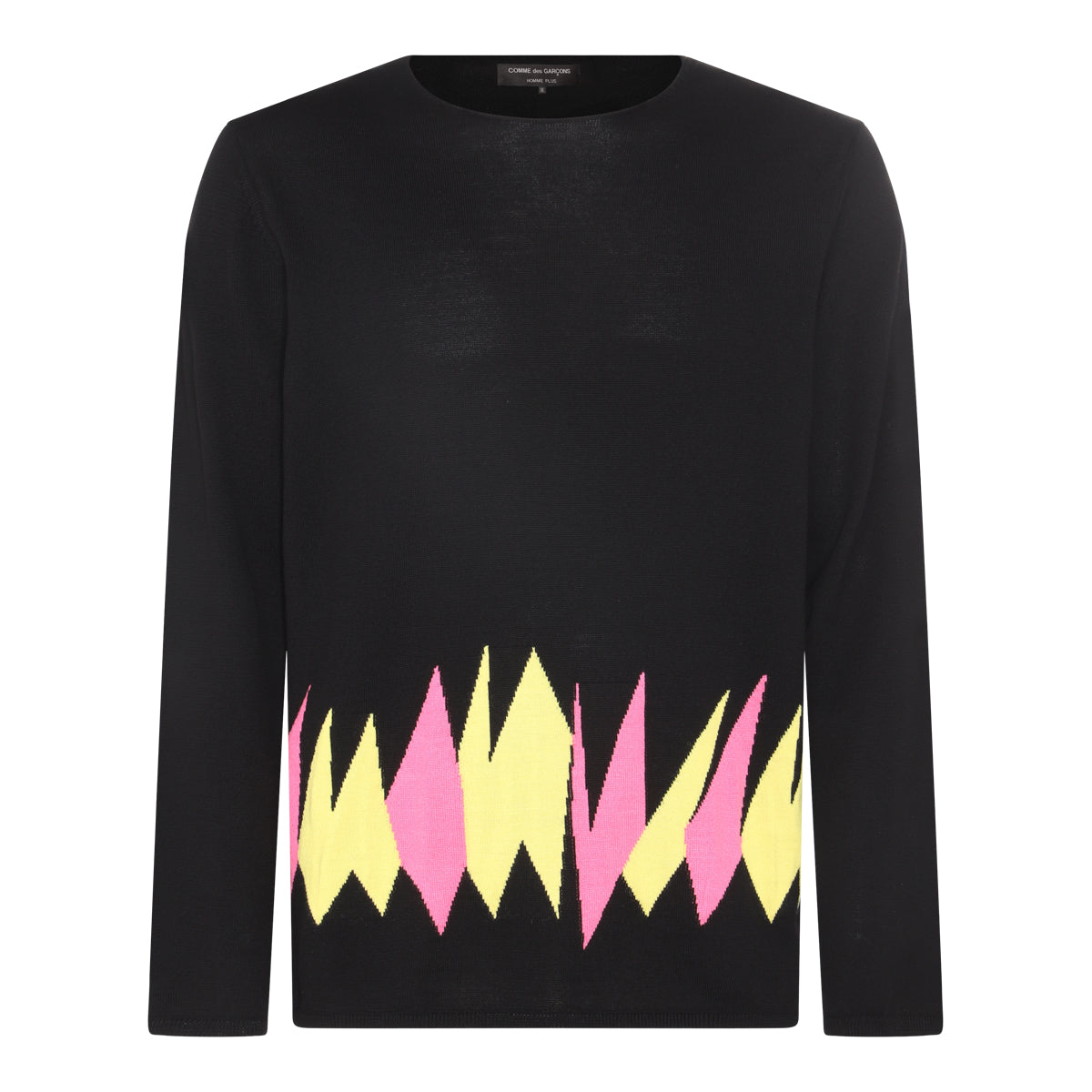 BLACK WOOL SWEATER