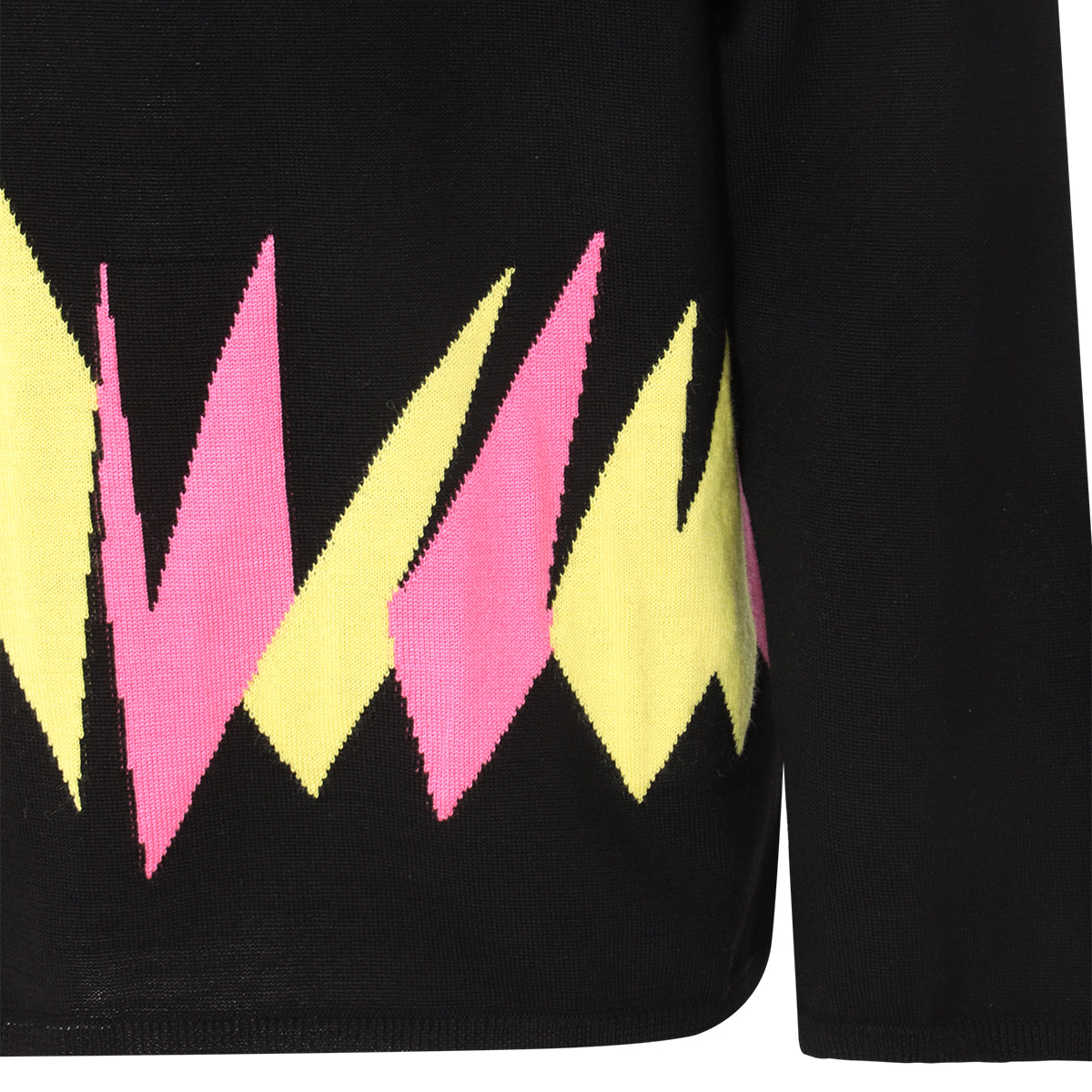 BLACK WOOL SWEATER