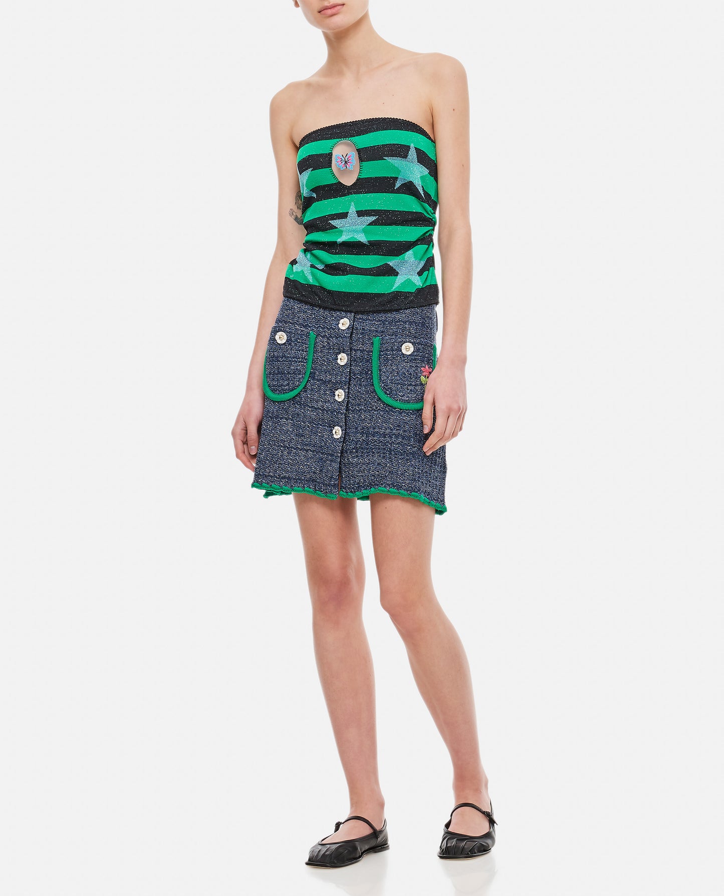 CHIARA COTTON MINISKIRT