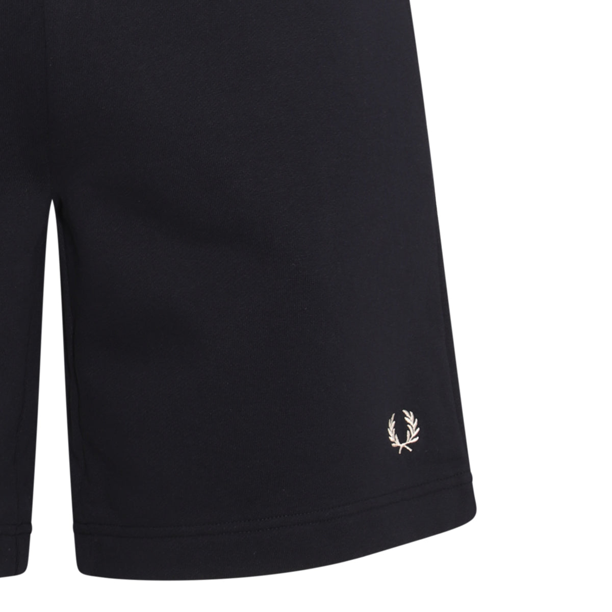NAVY COTTON SHORTS