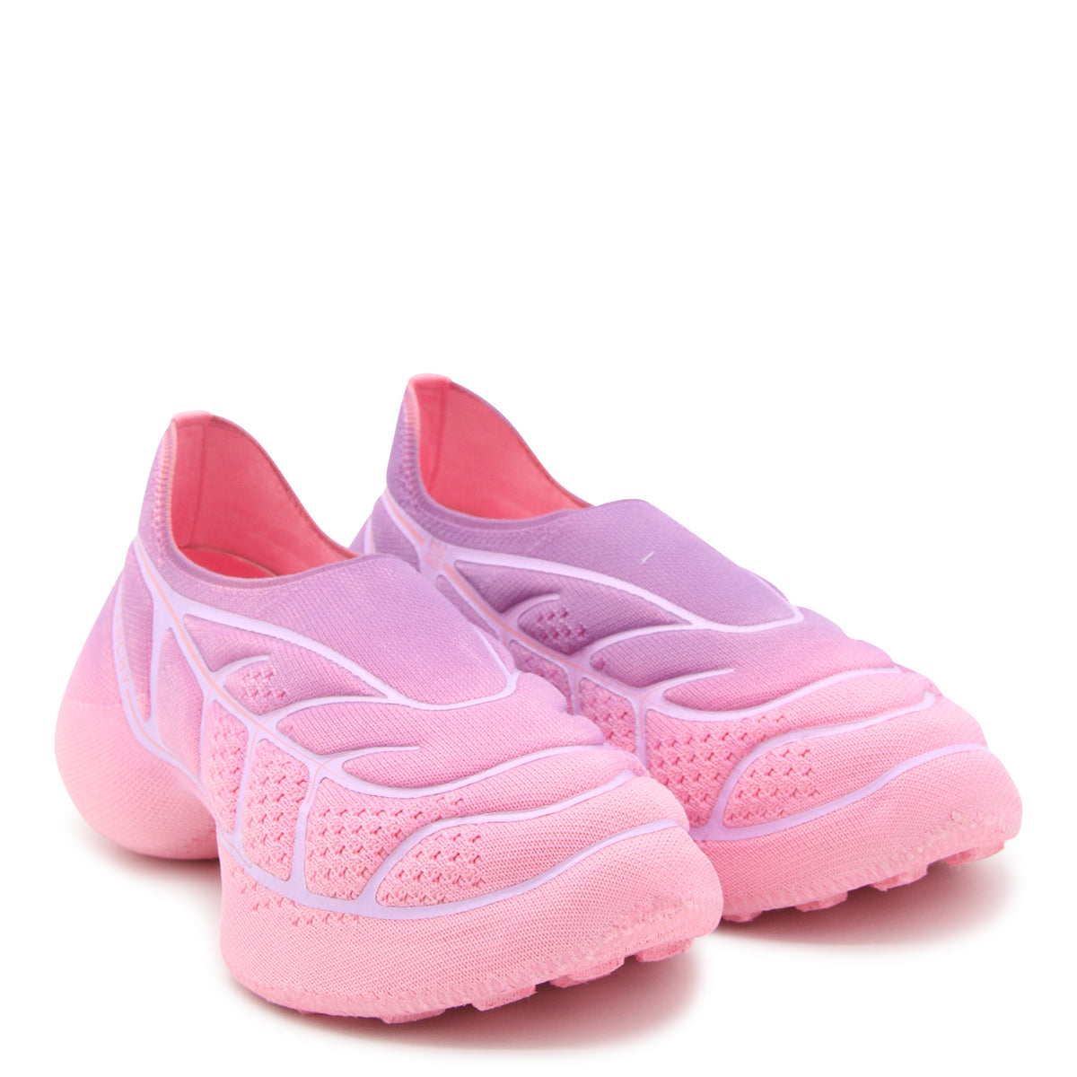 PURPLE AND PINK TK 360 PLUS SNEAKERS
