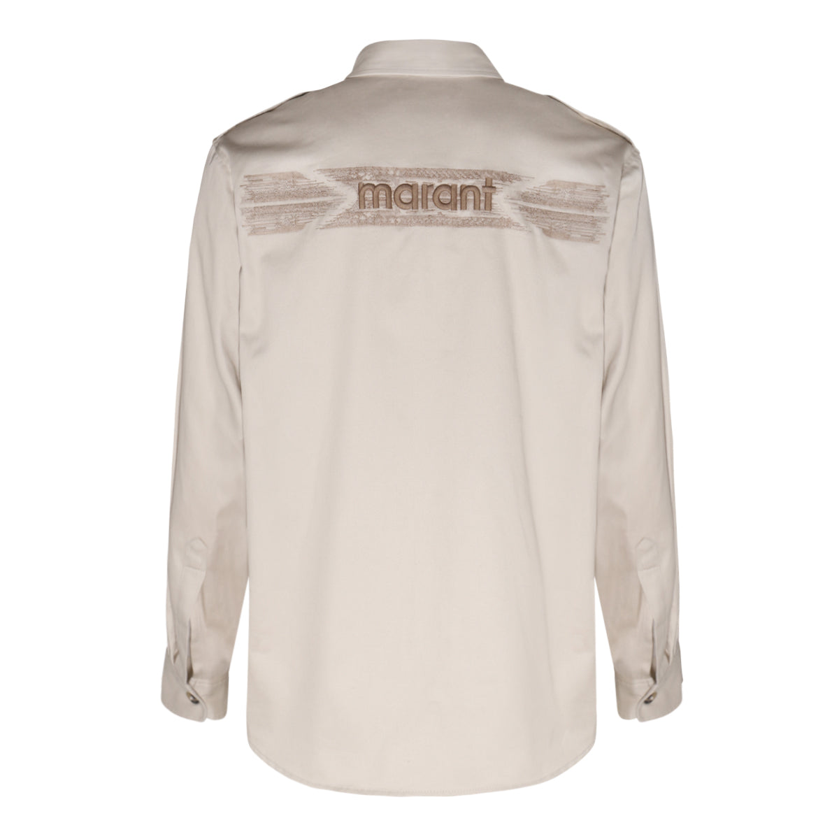 ECRU COTTON SHIRT