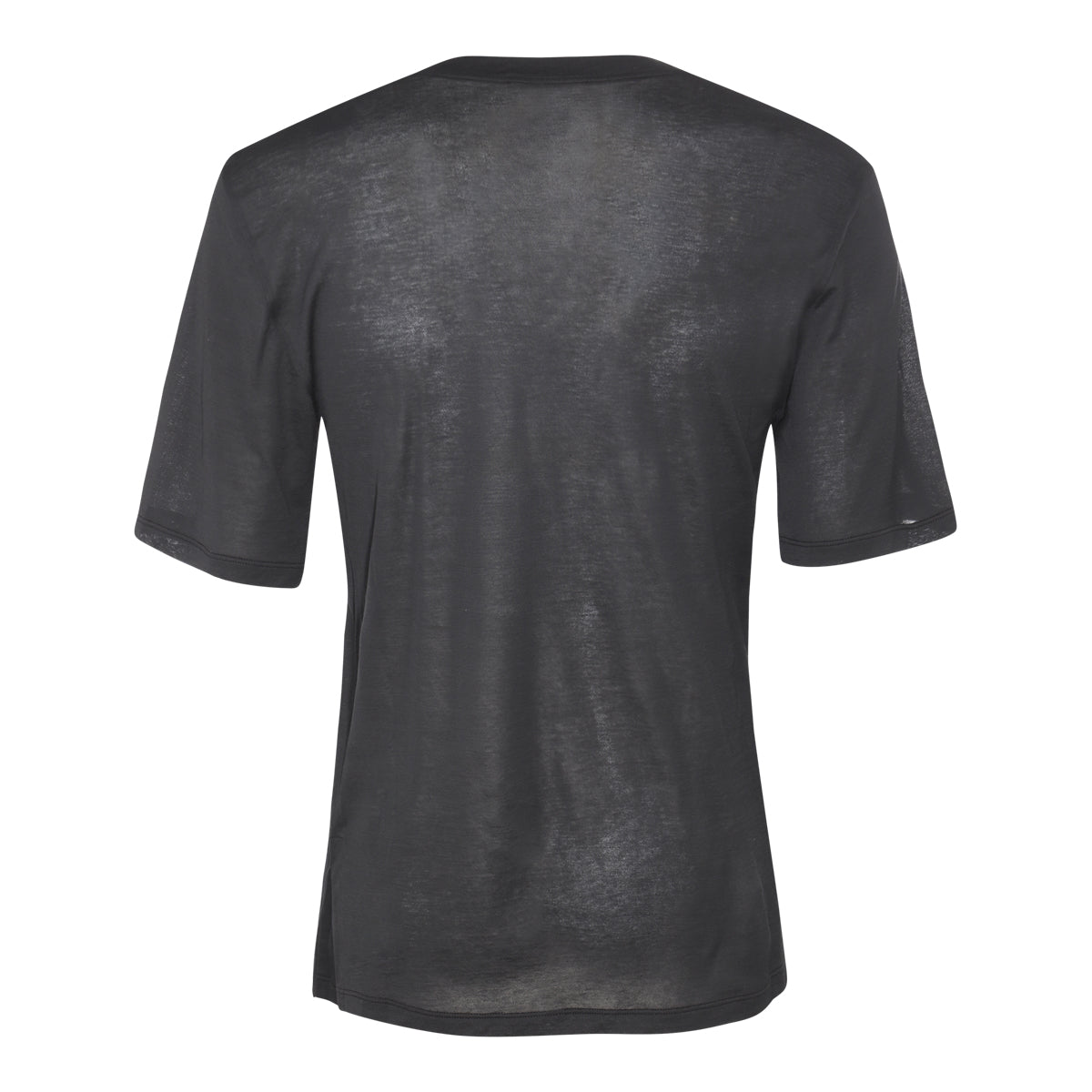 BLACK COTTON T-SHIRT