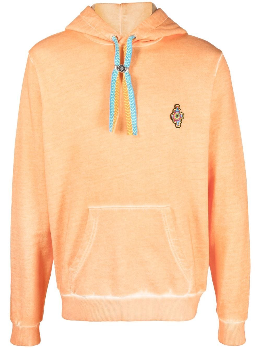 ORANGE COTTON SUNSET CROSS SWEATSHIRT