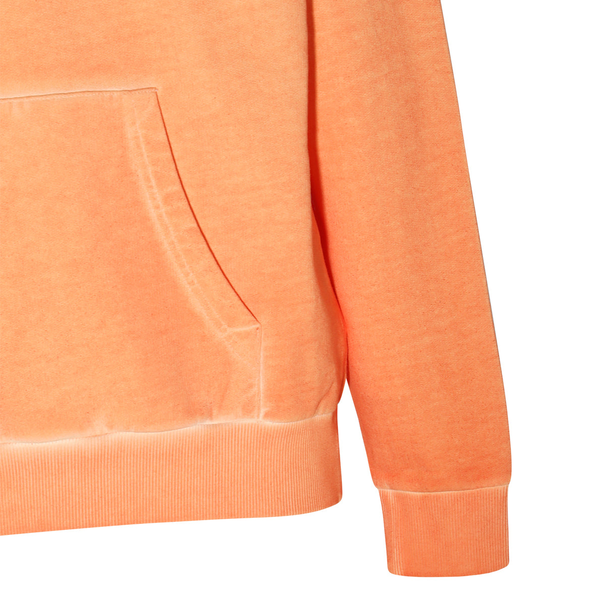 ORANGE COTTON SUNSET CROSS SWEATSHIRT