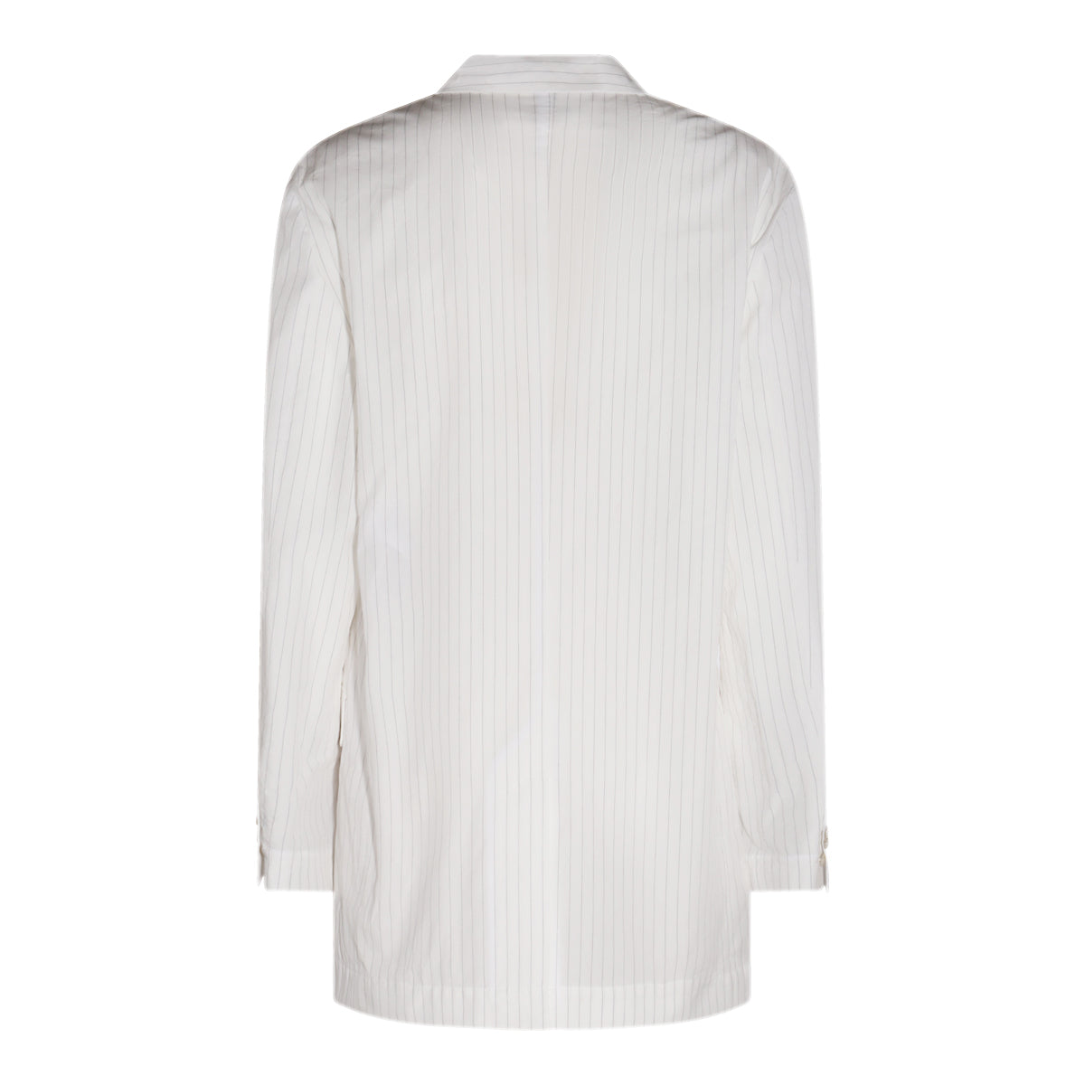 WHITE COTTON BLAZER