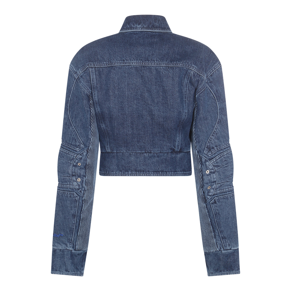 DARK BLUE COTTON DENIM JACKET