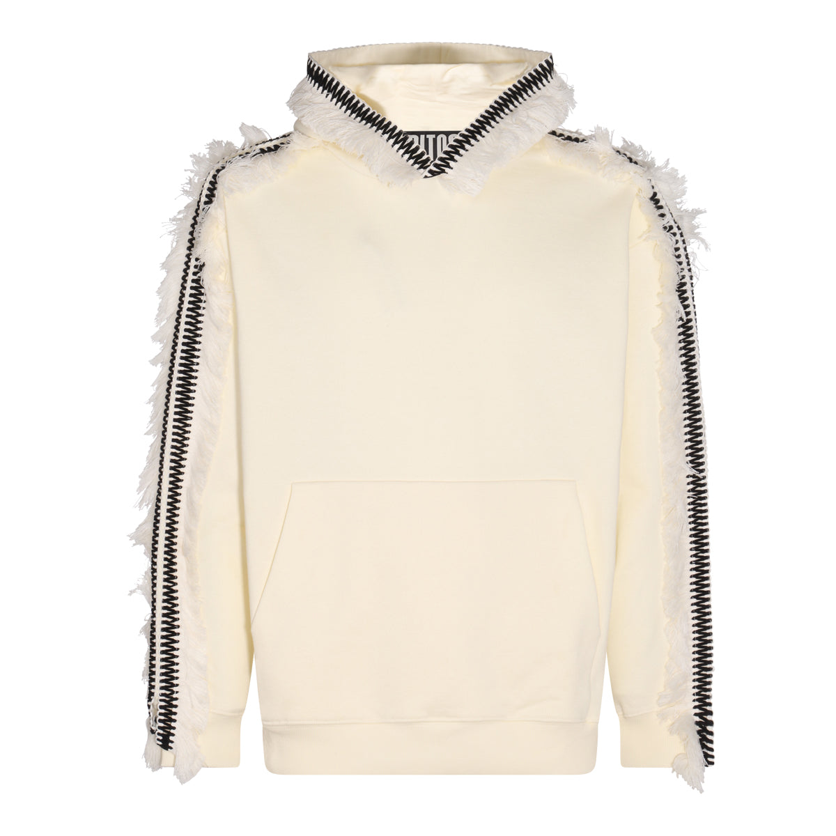 CREAM COTTON SWEATSHIRT