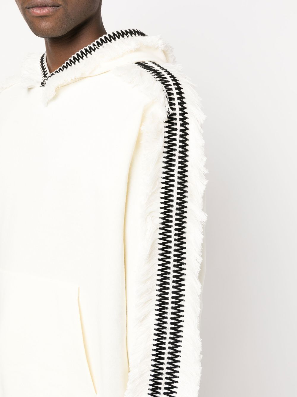 CREAM COTTON SWEATSHIRT