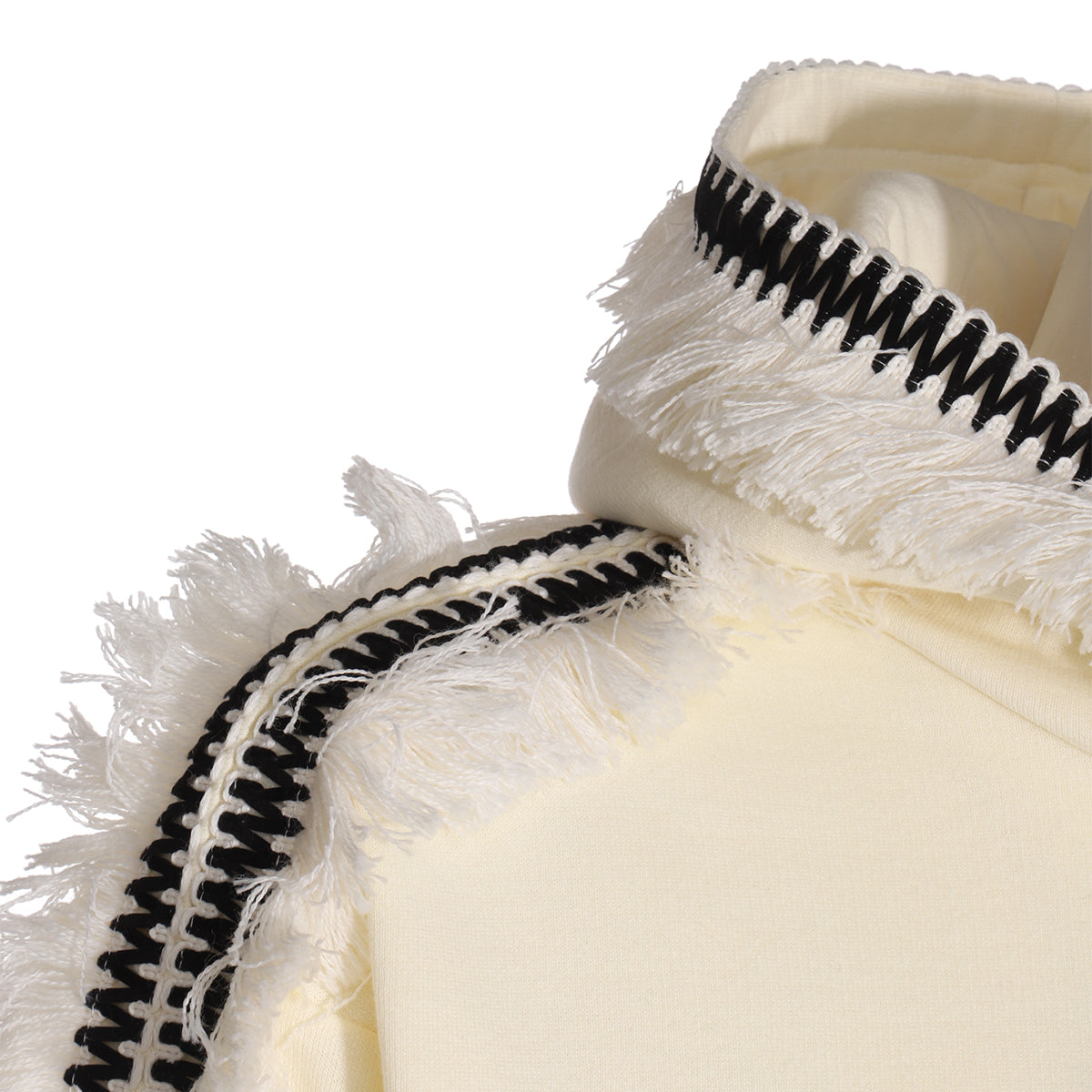 CREAM COTTON SWEATSHIRT
