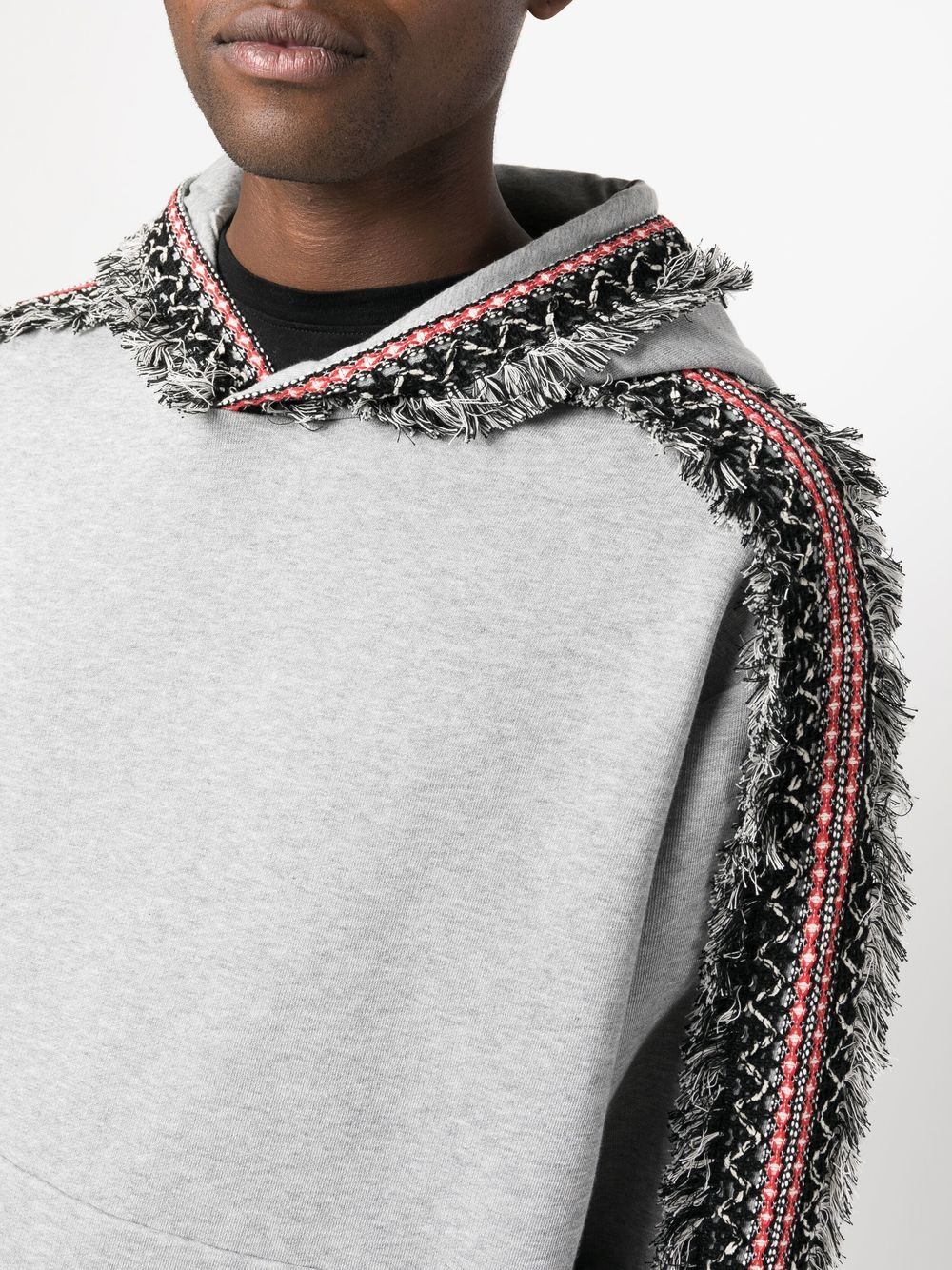 GREY COTTON SWEATSHIRT