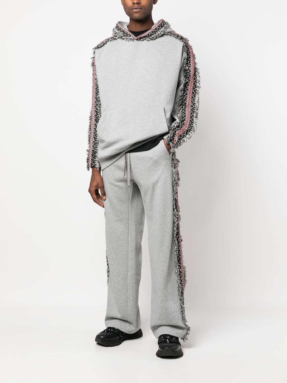 GREY COTTON SWEATSHIRT