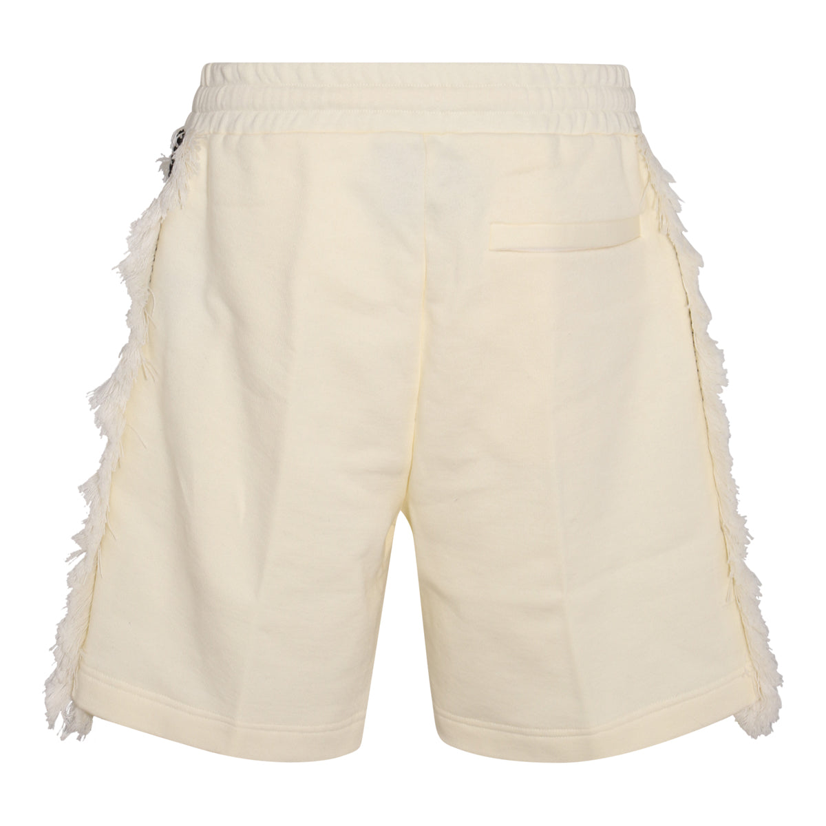 CREAM COTTON SHORTS