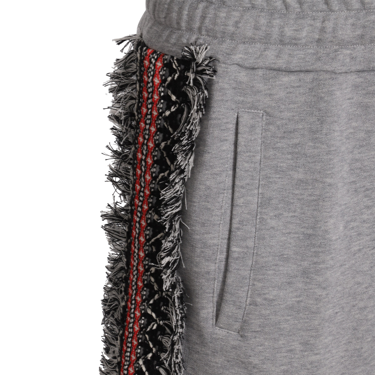 GREY COTTON SHORTS