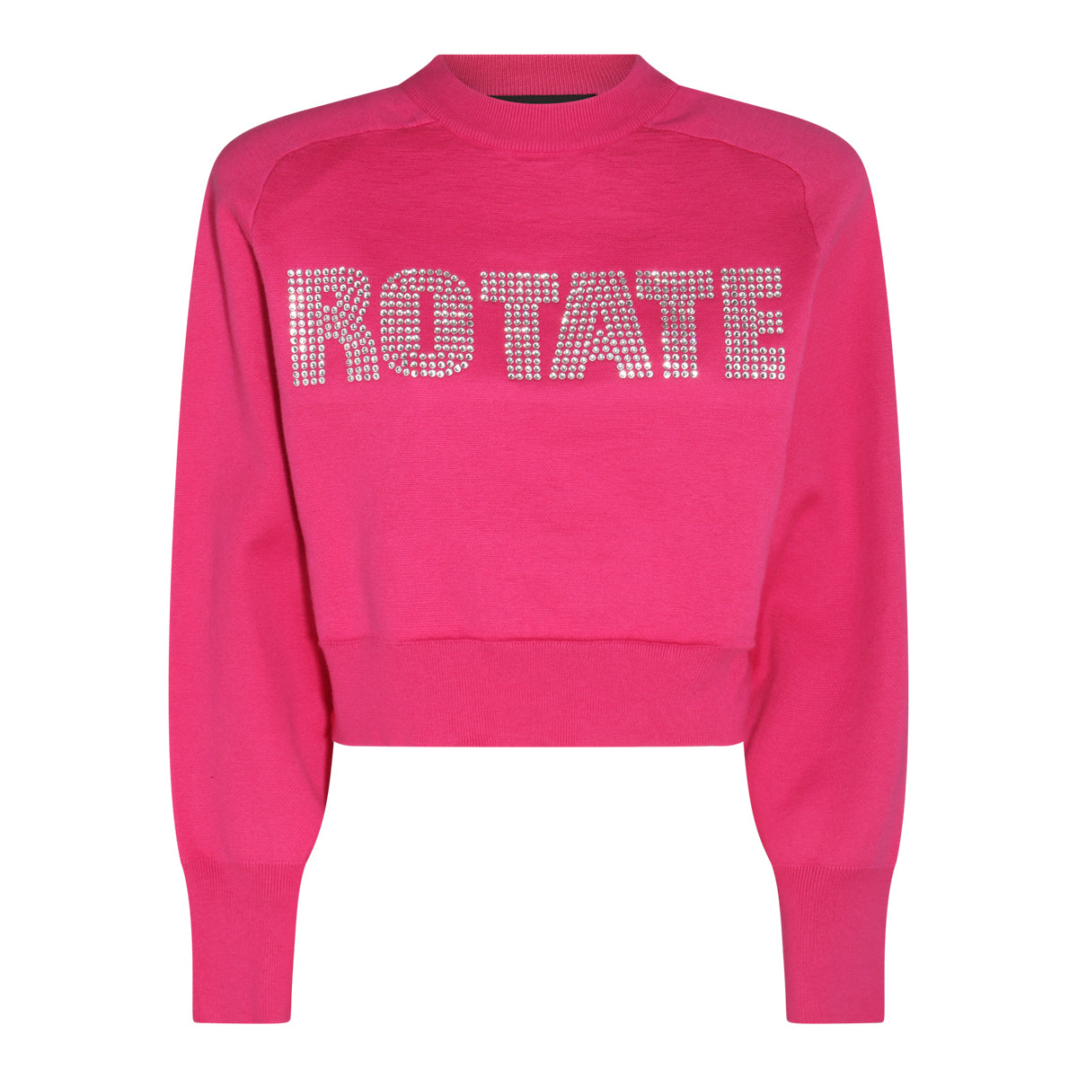 PINK COTTON-WOOL BLEND SHANDY JUMPER