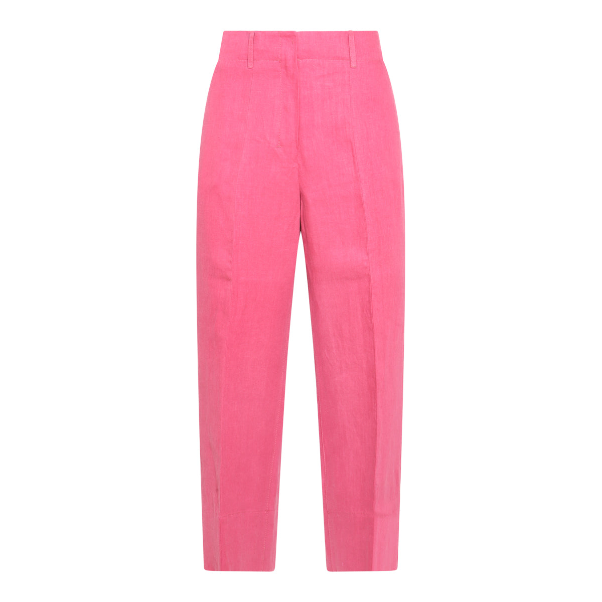 FUCHSIA LINEN PANTS