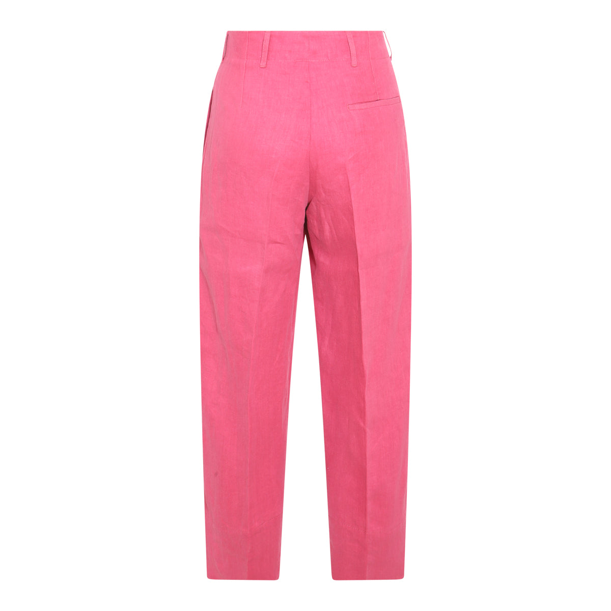 FUCHSIA LINEN PANTS
