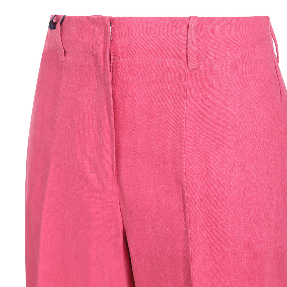 FUCHSIA LINEN PANTS