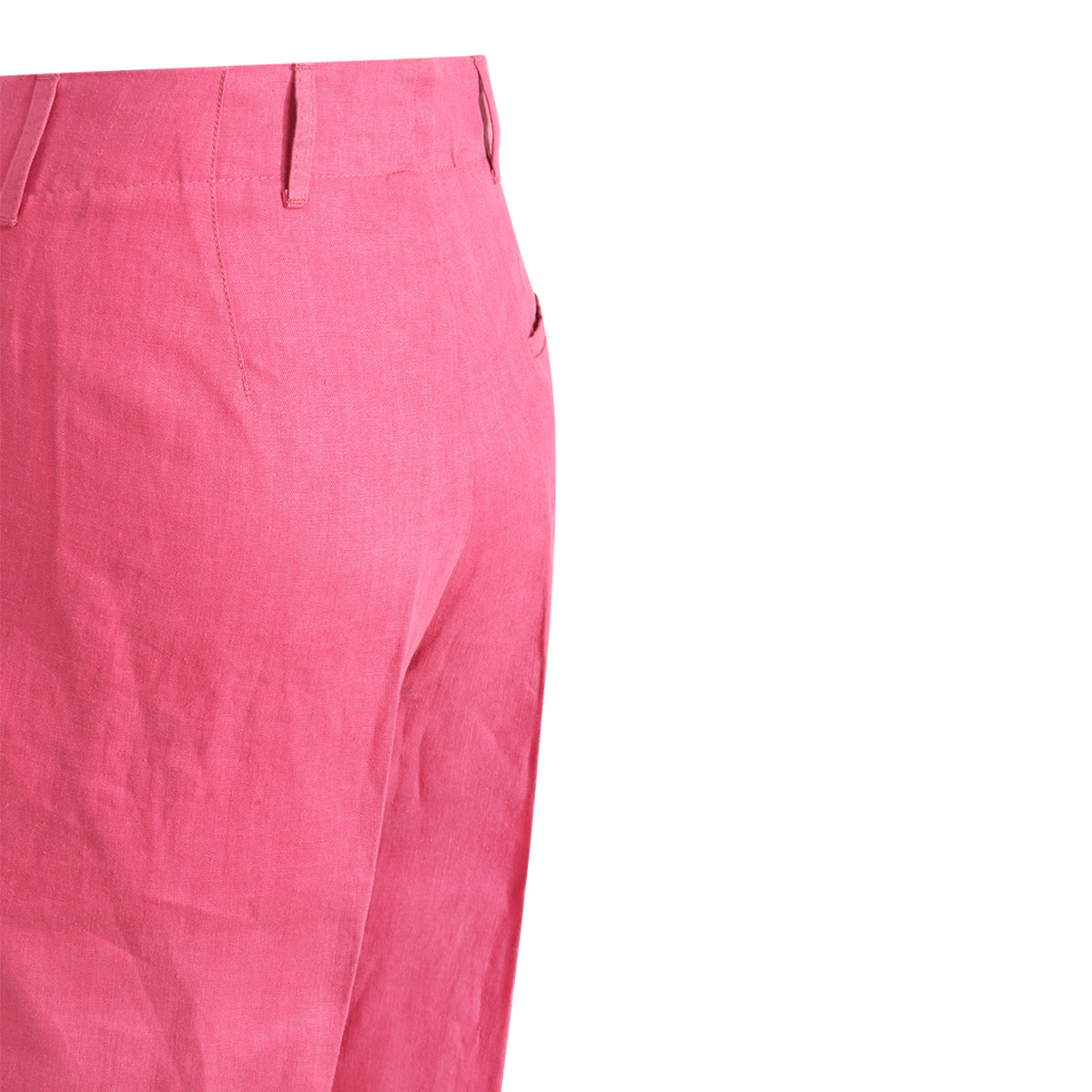 FUCHSIA LINEN PANTS