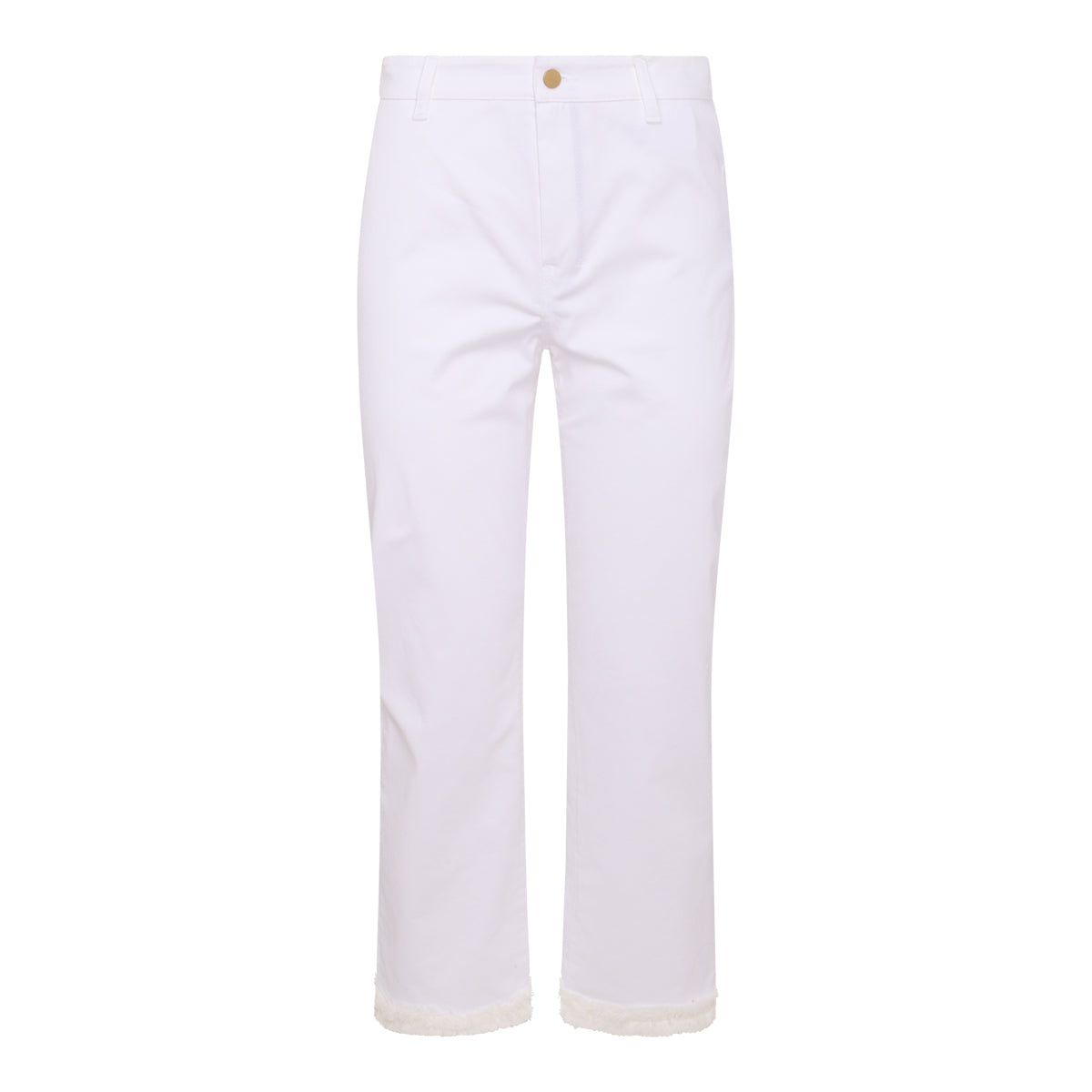 WHITE COTTON PANTS