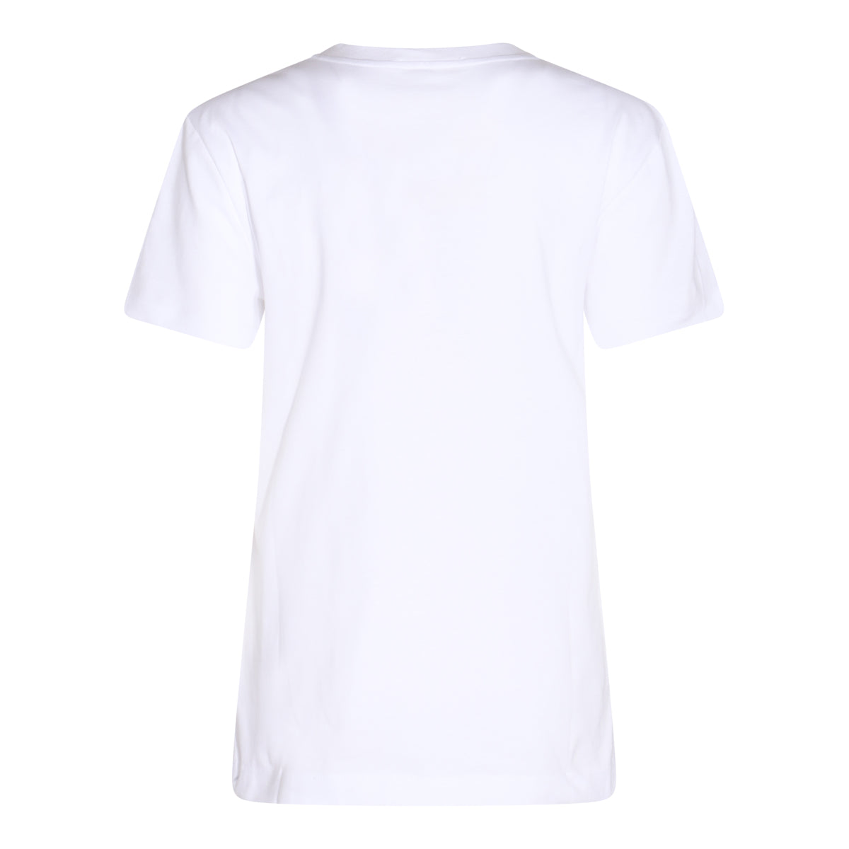 WHITE COTTON T-SHIRT
