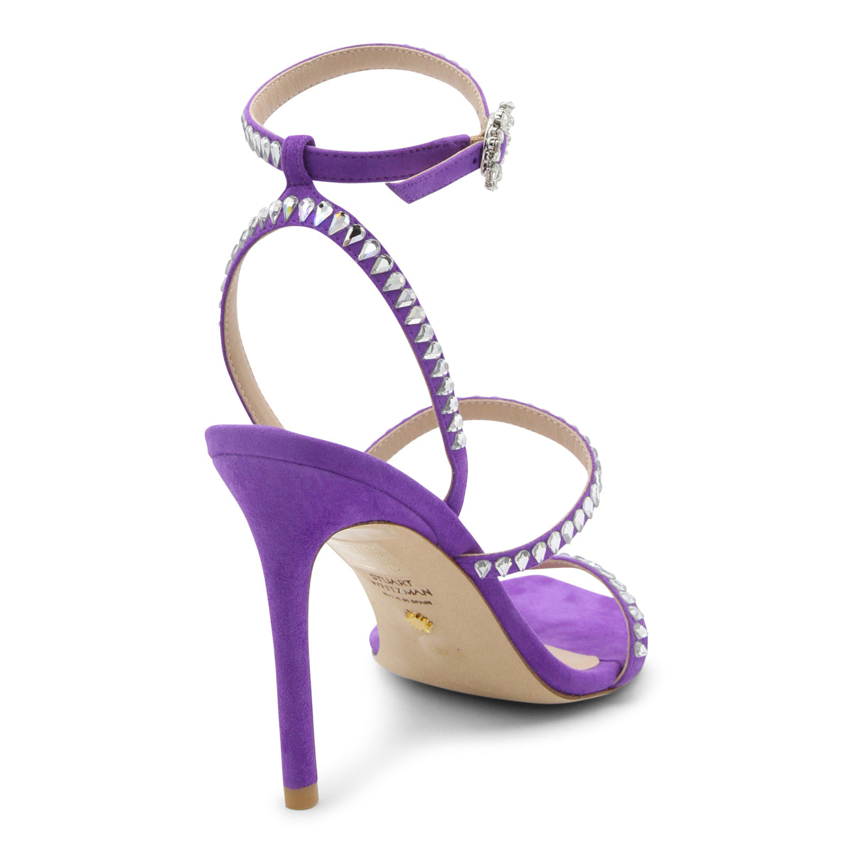 VIOLET SUEDE SANDALS
