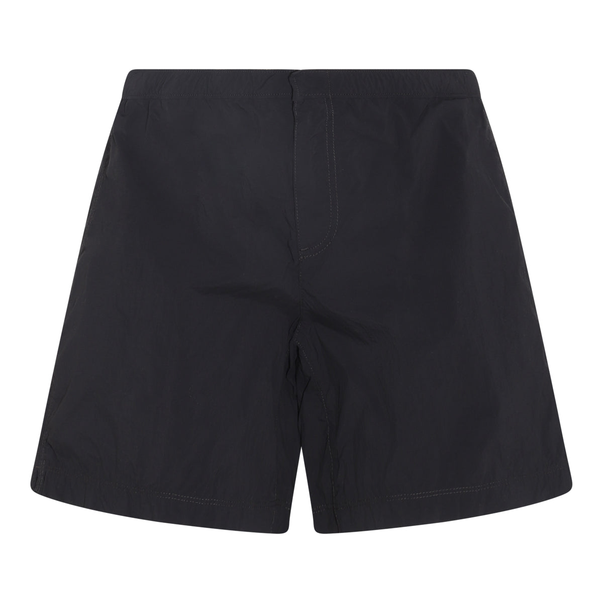 BLACK STRETCH SHORTS
