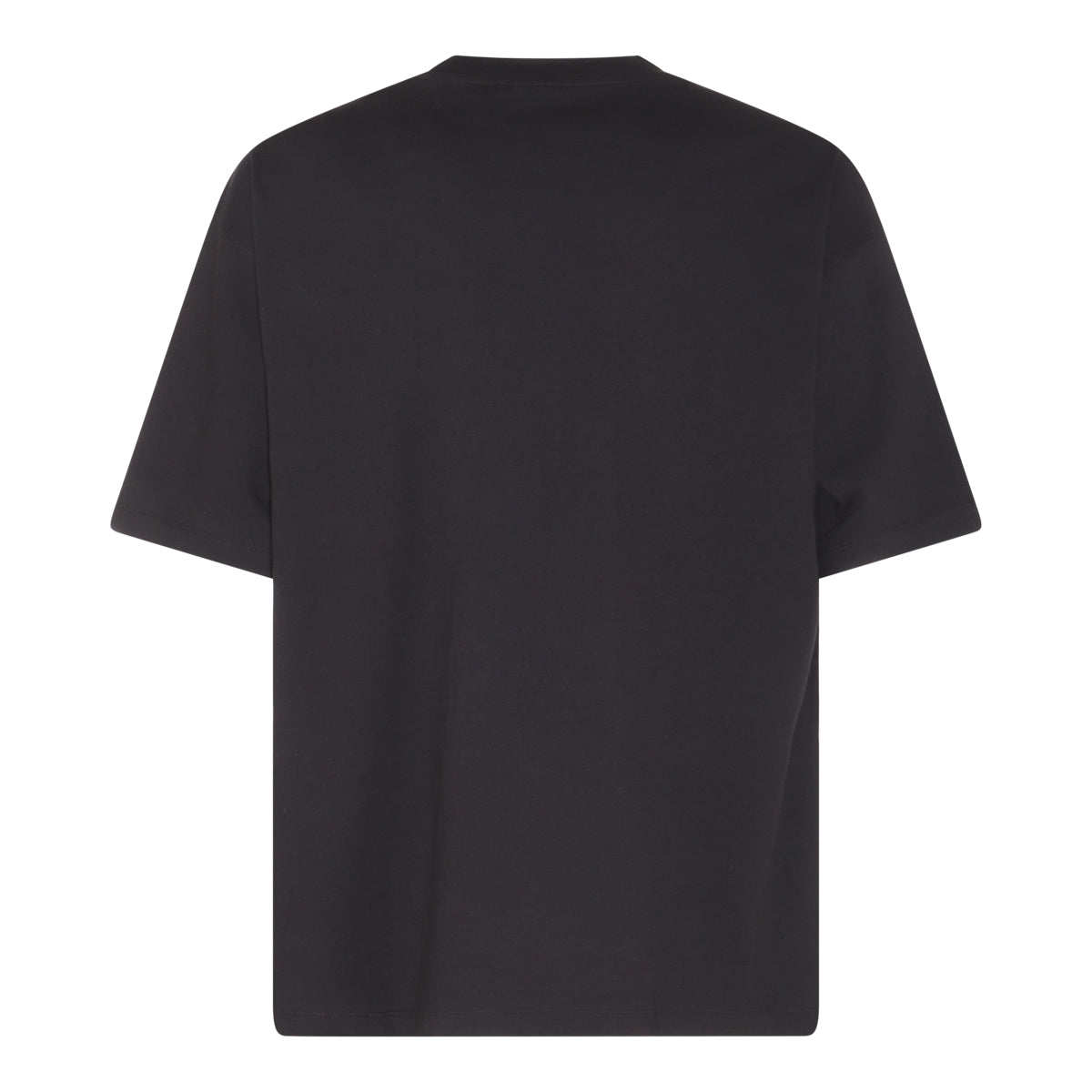 BLACK COTTON T-SHIRT