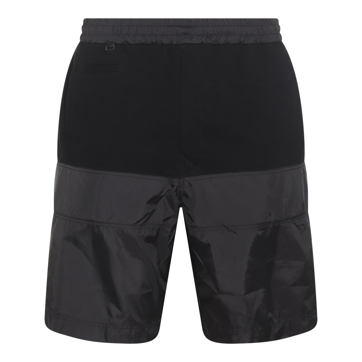 BLACK COTTON SHORTS