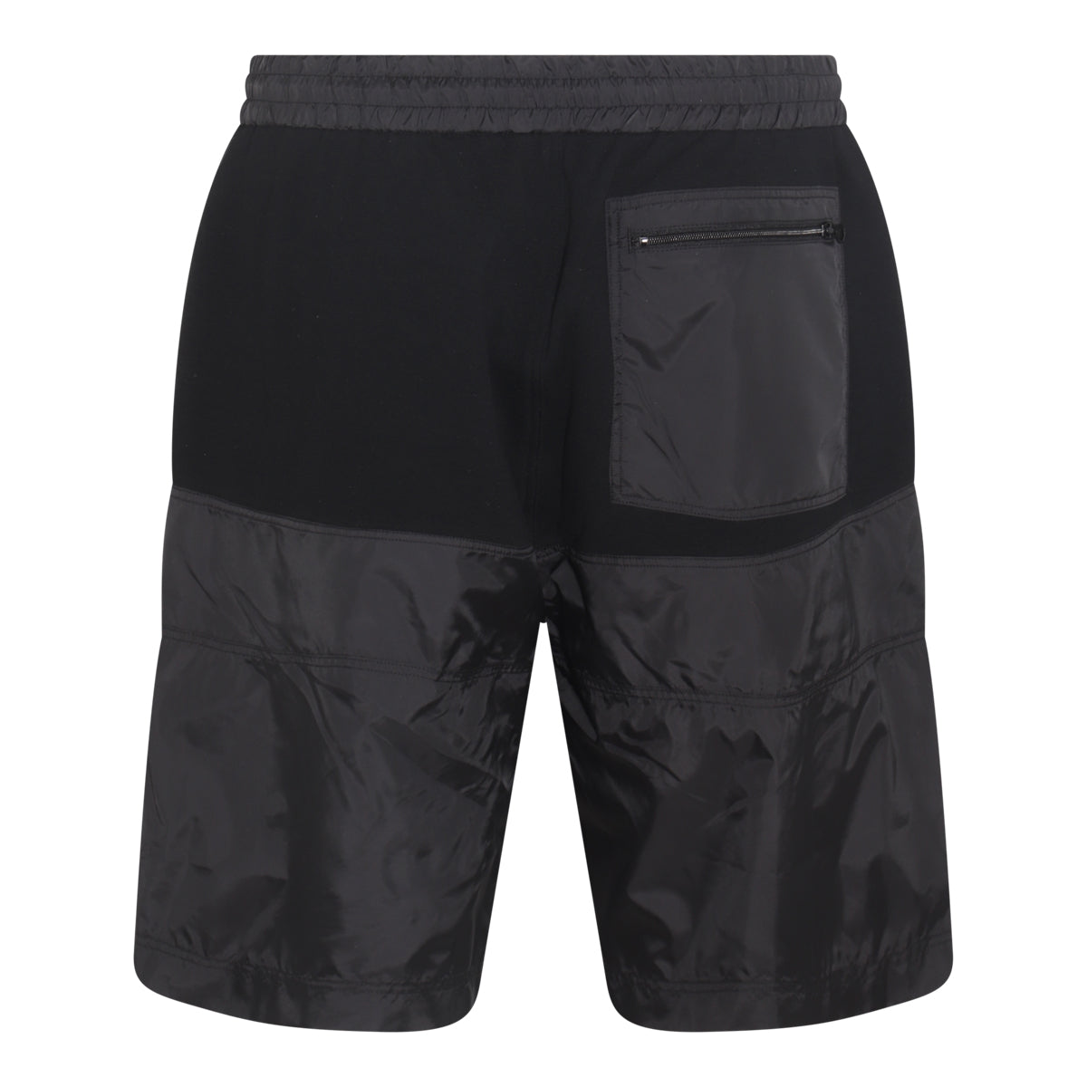 BLACK COTTON SHORTS