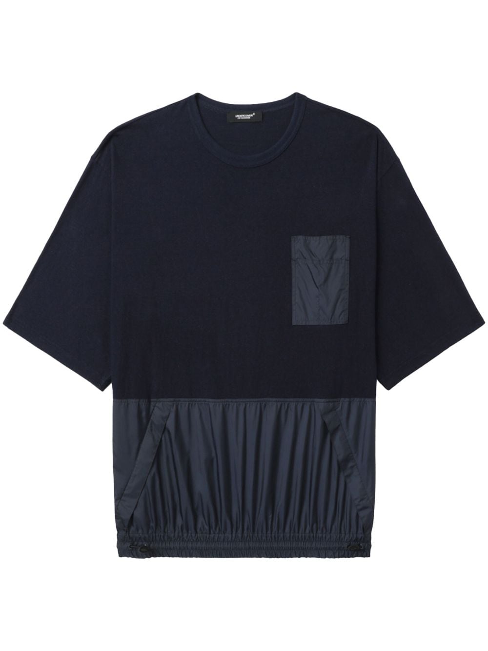 NAVY BLUE COTTON T-SHIRT