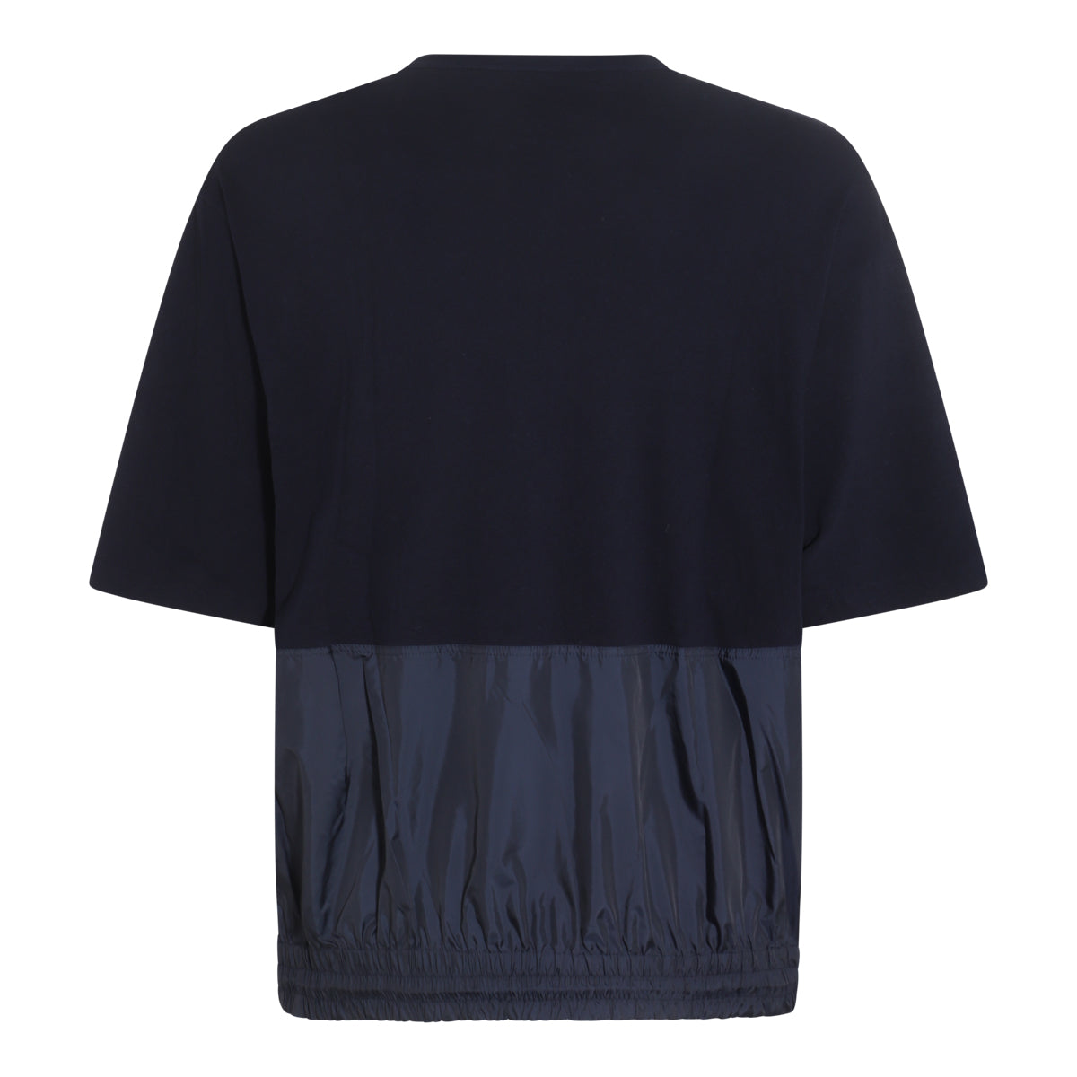 NAVY BLUE COTTON T-SHIRT