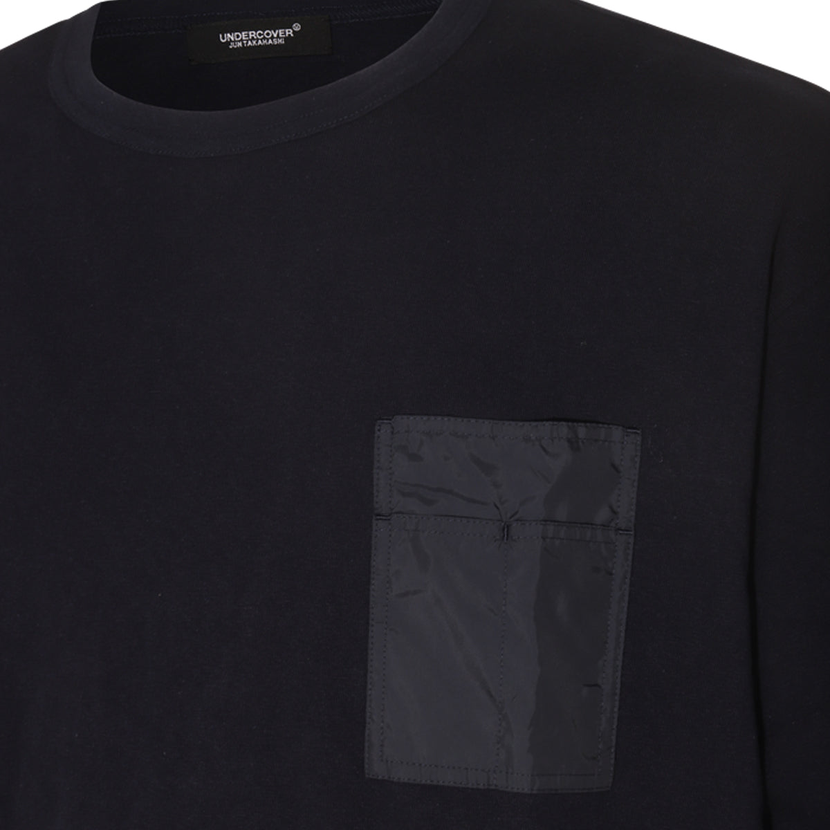 NAVY BLUE COTTON T-SHIRT
