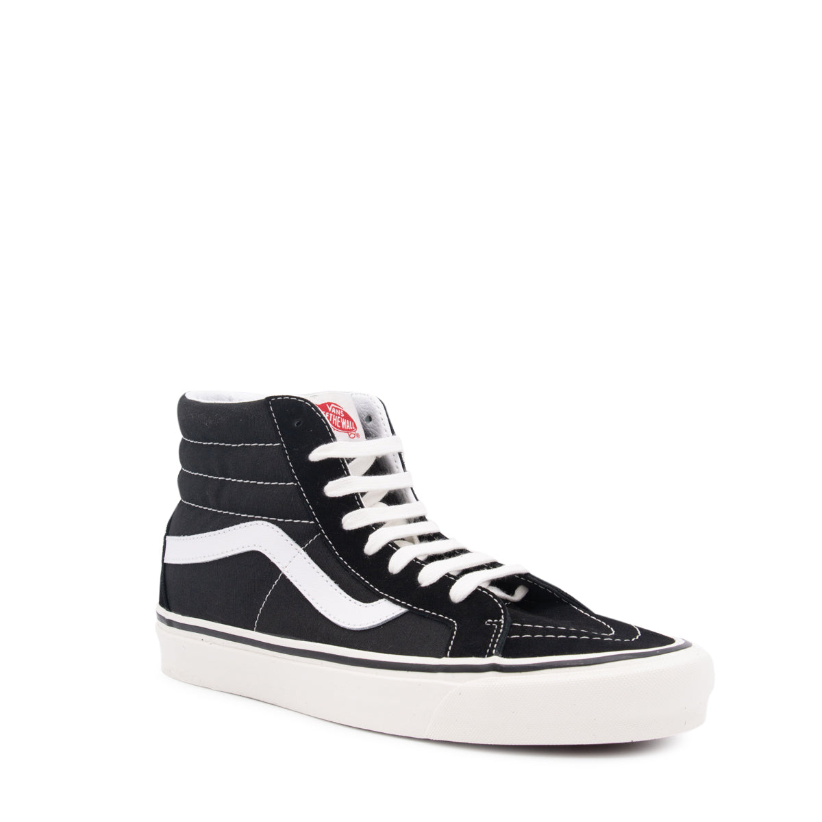 BLACK LEATHER SK8 SNEAKERS