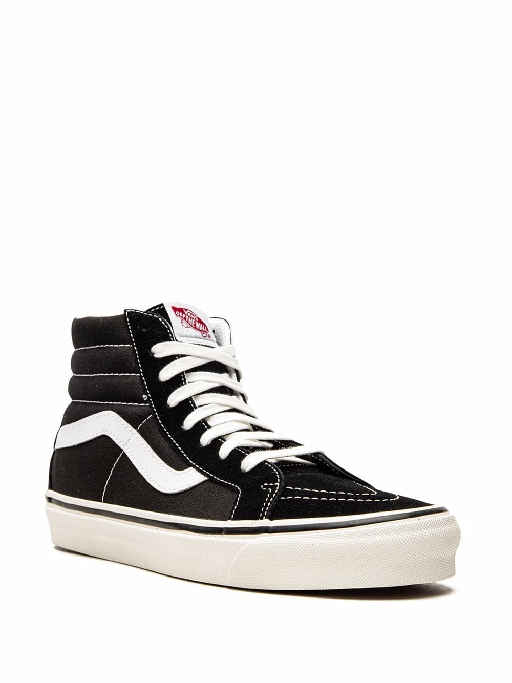 BLACK LEATHER SK8 SNEAKERS