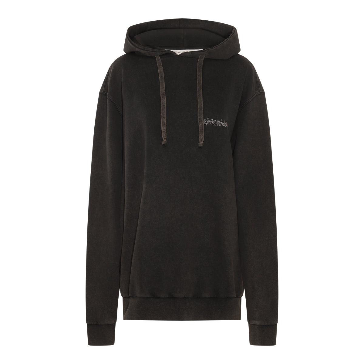DARK GREY MULTICOLOUR COTTON SWEATSHIRT