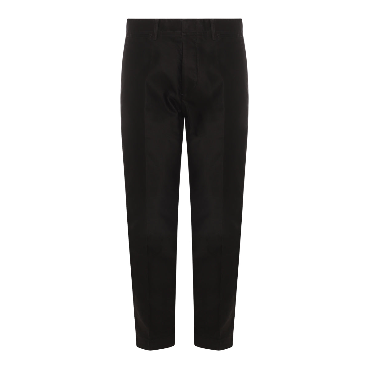 BLACK WOOL PANTS